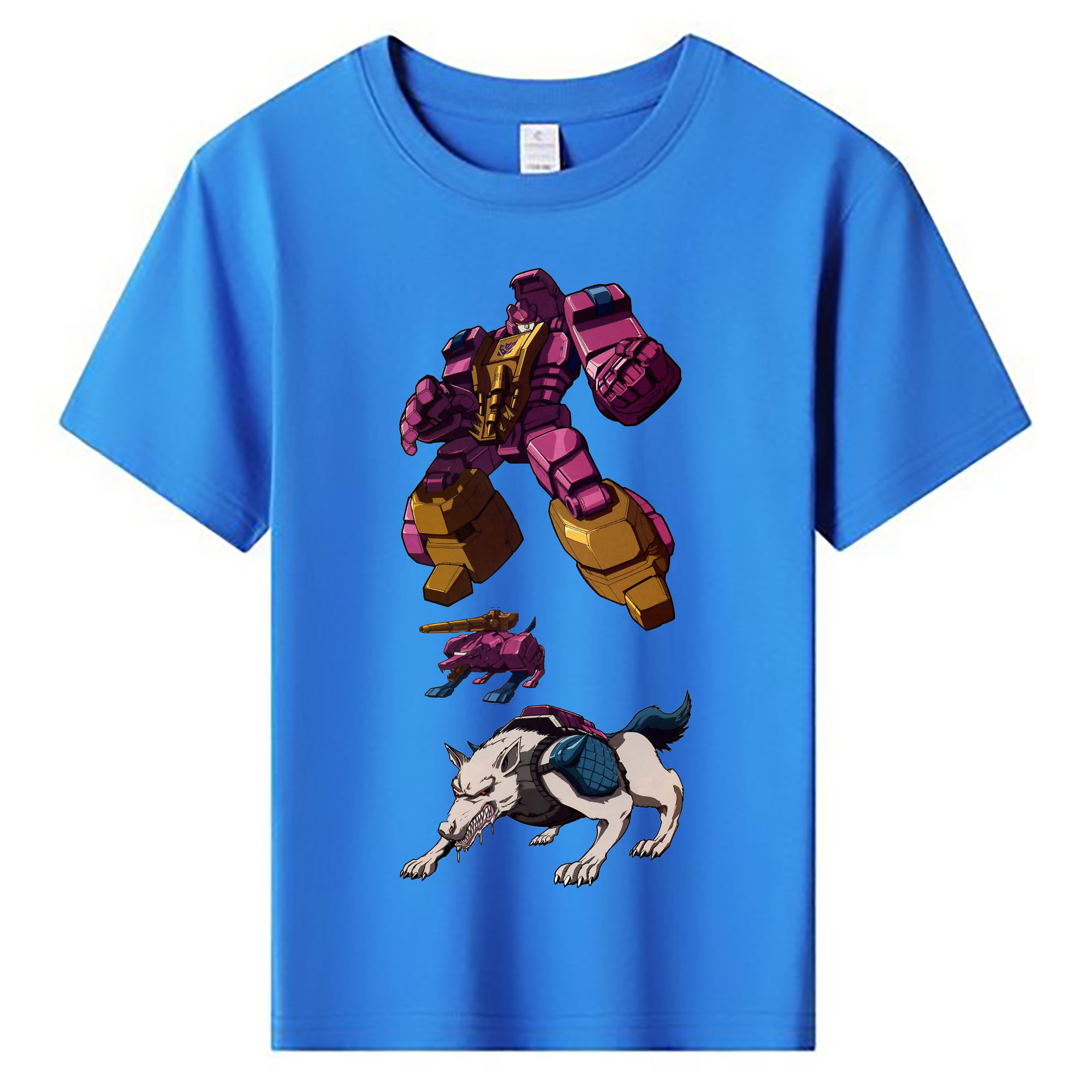 （画像用）  綿100％キッズTシャツ（フロントプリント）